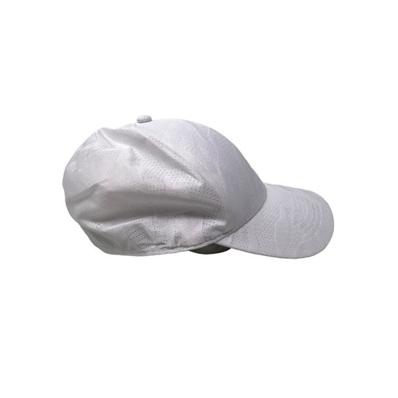 Zyia Active Embroidered Mesh Fitted Hat Womens OS White Camo Polyester Workout - Picture 2 of 8